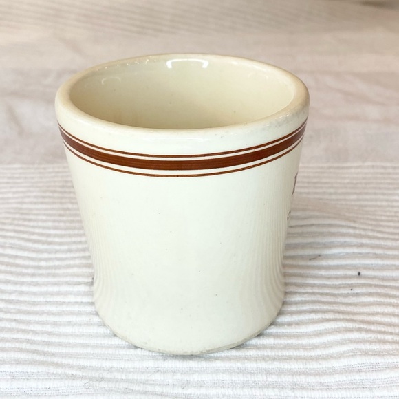 FRY'S HOT CHOCOLATE Mug by Duraline Grindley Hotelware CO England Honey Glaze - Picture 6 of 12